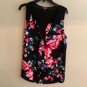 Express sleeveless shirt